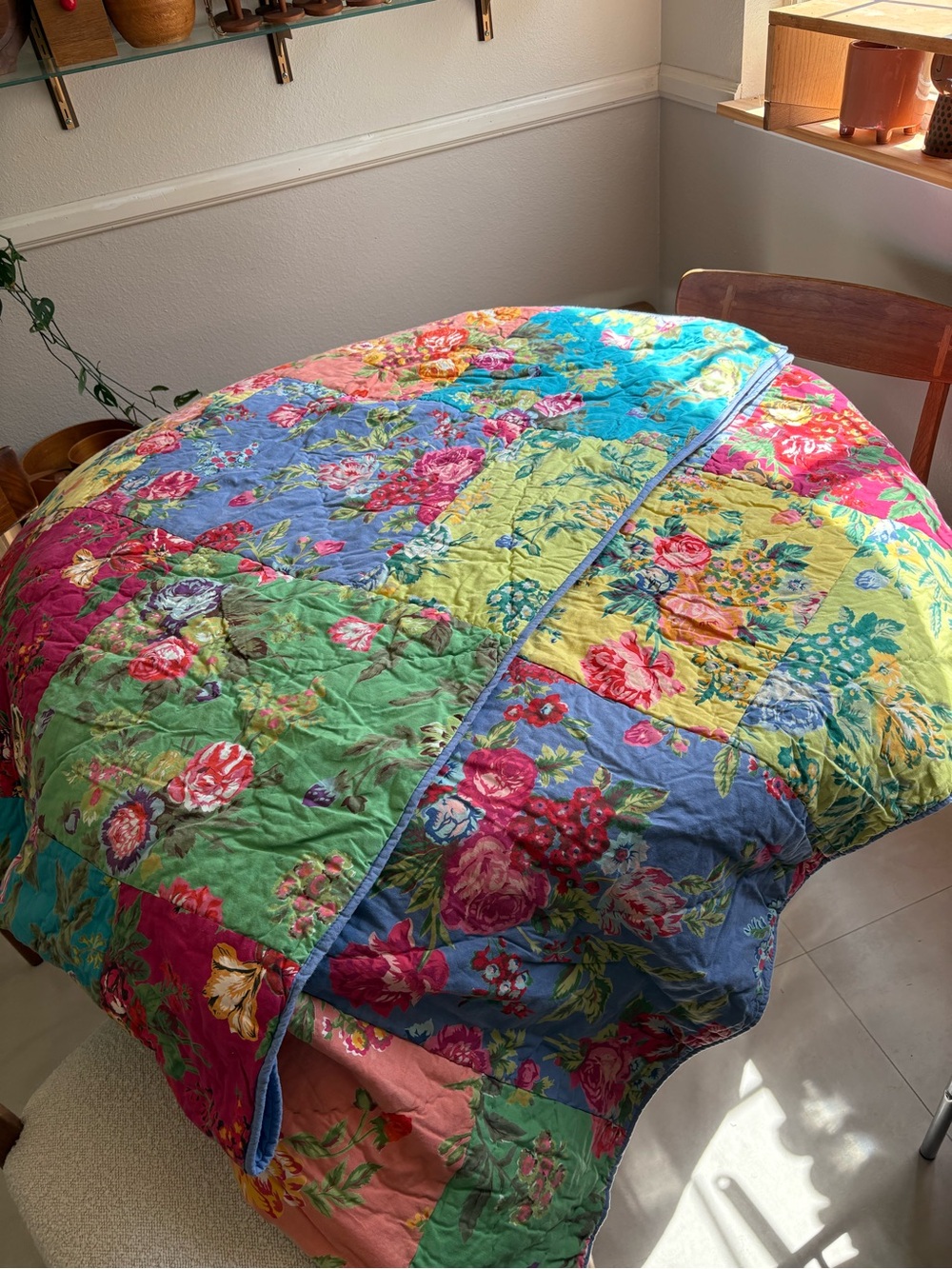 The Company Store king size patchwork quilt